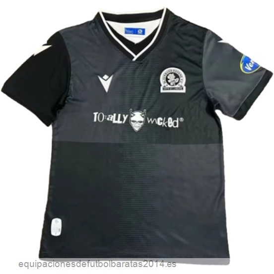 Nuevo Tailandia 2ª Camiseta Blackburn Rovers 23/24 Negro Baratas